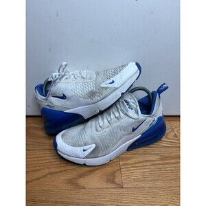 Nike Air Max 270 White Blue DH0678-100 Men’s Size 9.5 Trainers Sneakers Shoes